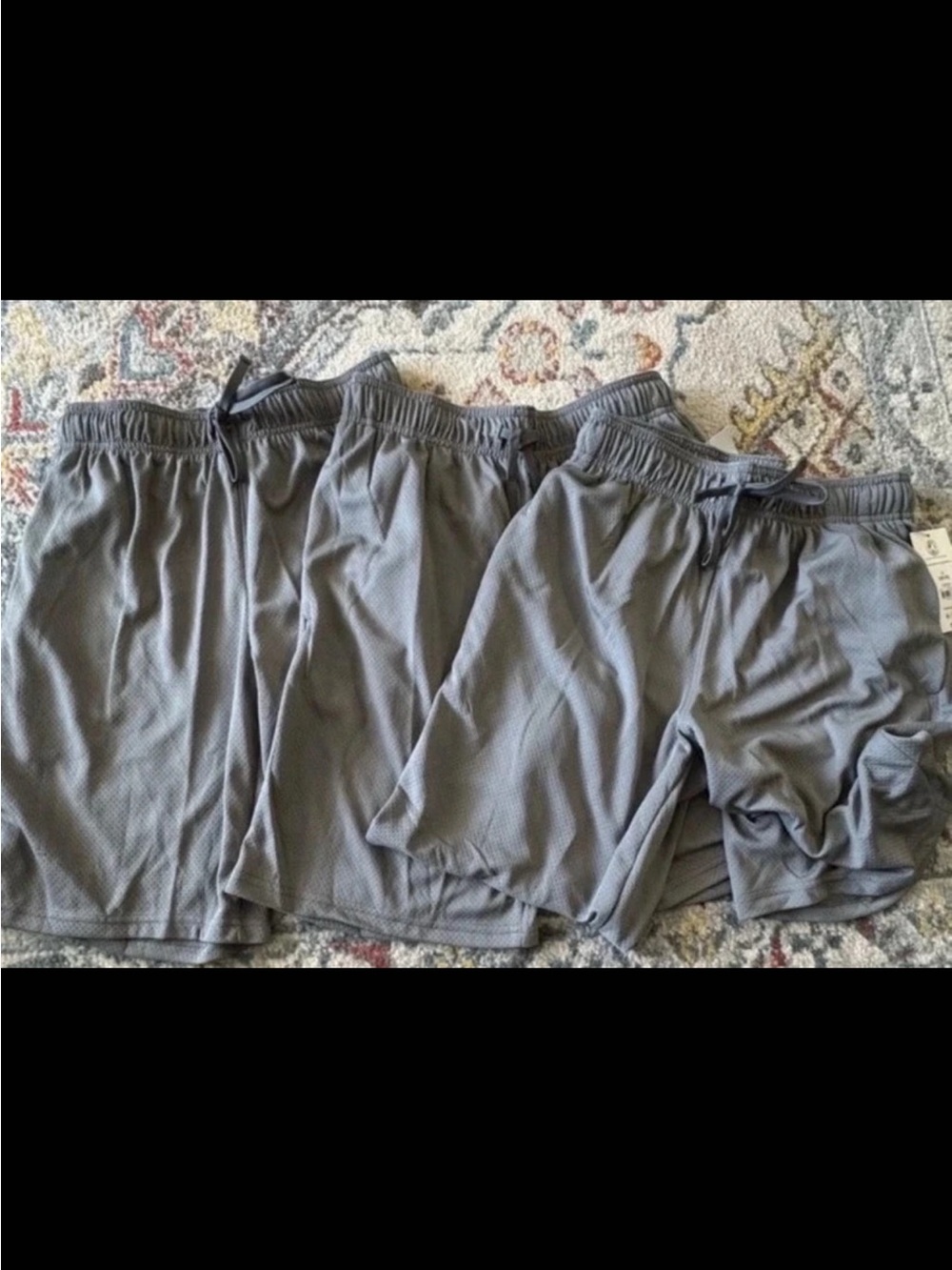 Athletic Works Men's Mesh Shorts - Gray